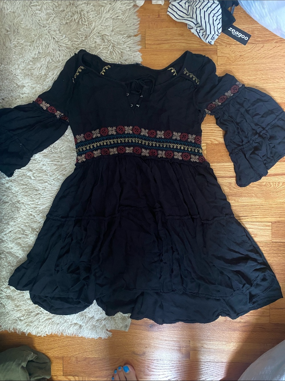 American Eagle XS boho-style dress